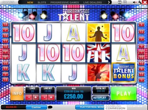 britain's got talent slot game|Britain's Got Talent > Play for Free + Real Money .